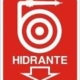 cartel hidrante